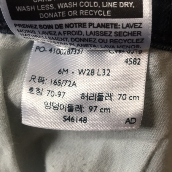 Levi’s Denizen boot cut jeans - Picture 7 of 8